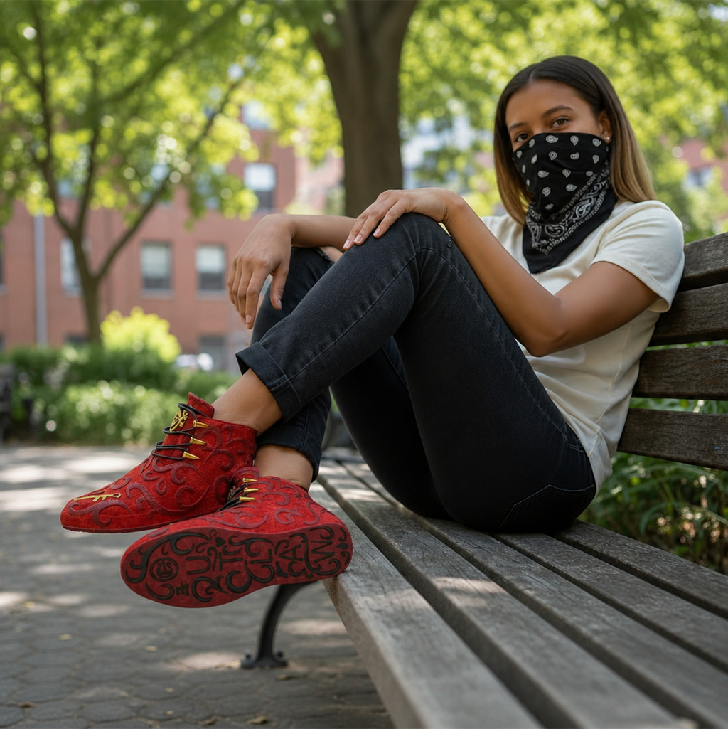 Outlaw High-Top Sneakers