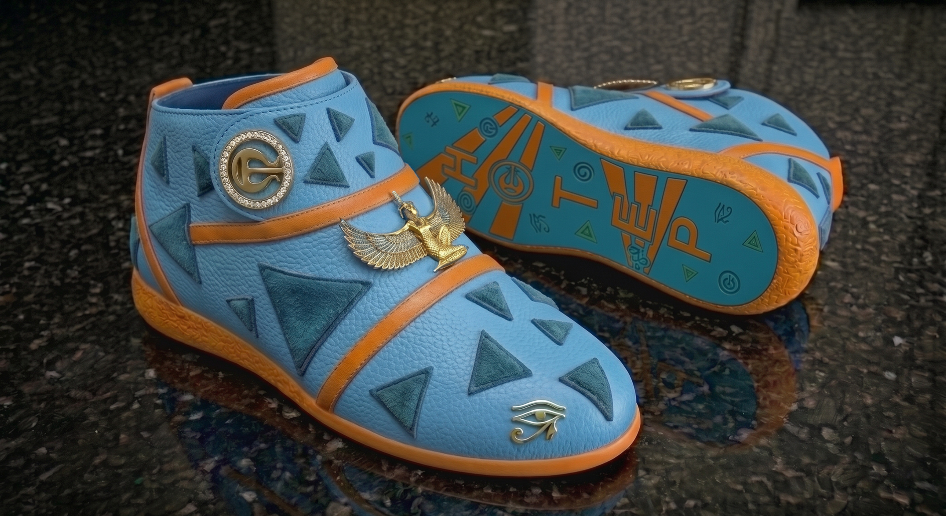 Hotep-High-Top Sneakers