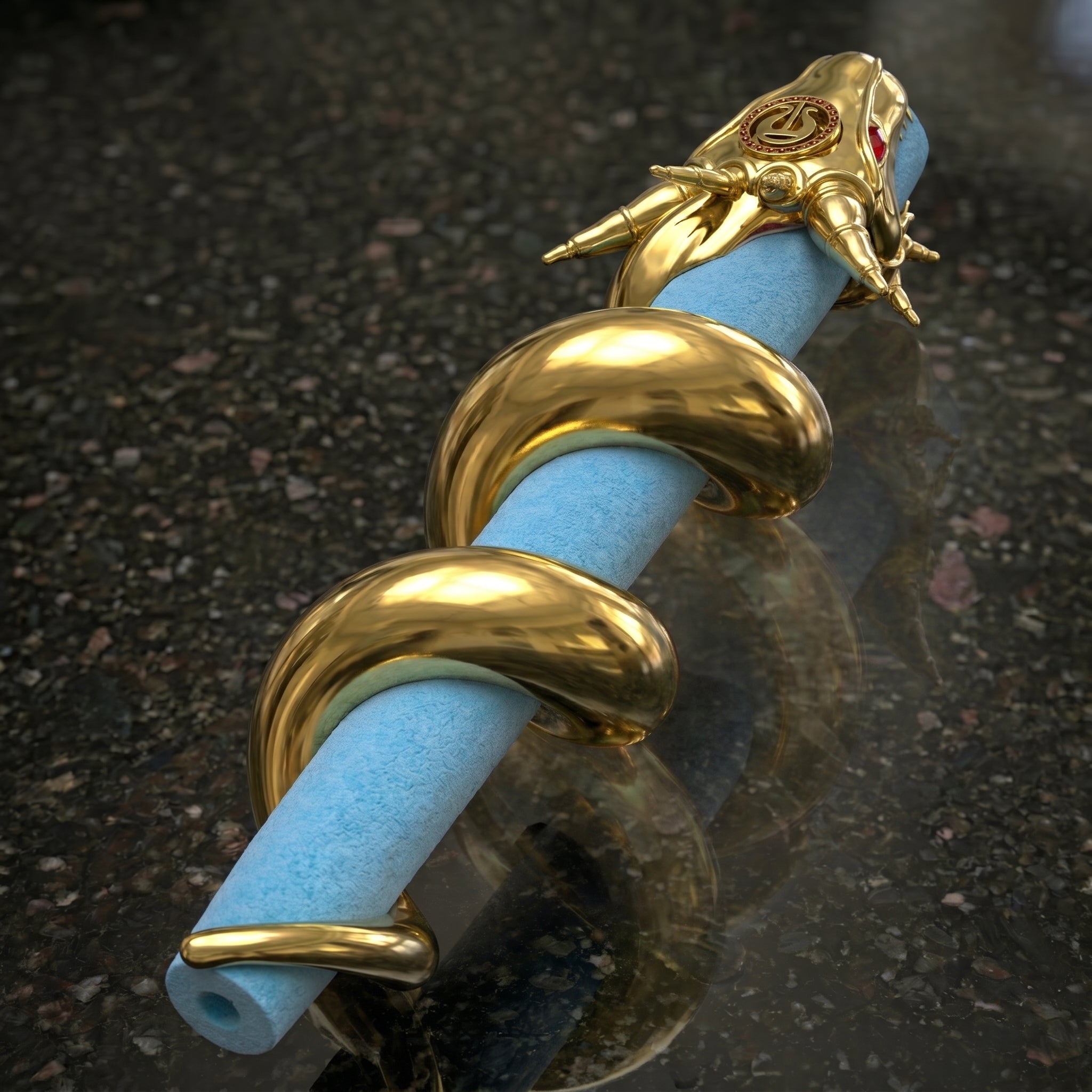 Golden Dragon Chillum
